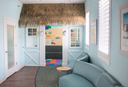 Office photo for Pediatric dentist Dr. Dana Doan's office in Frisco, TX also serving the surrounding cities of McKinney, Plano, Little Elm, Prosper and The Colony, TX.